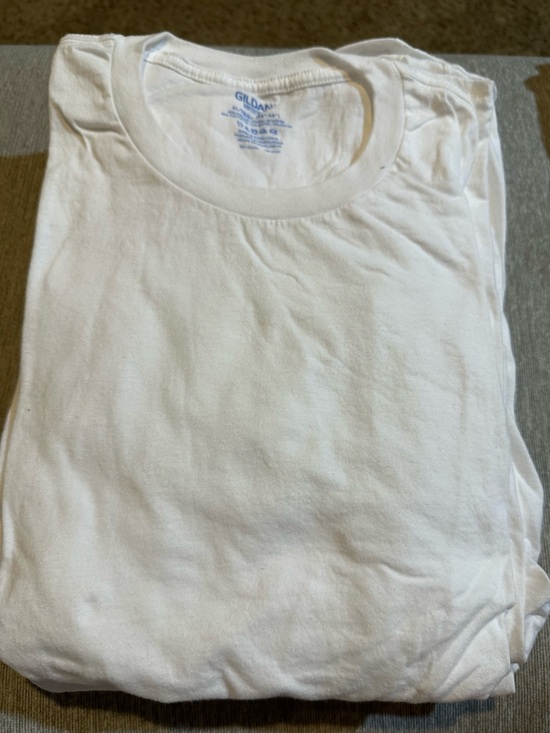 Gildan Other - Gildan White Short Sleeve Crew Neck Tee - Softstyle Bundle (6 Shirts) NWOT